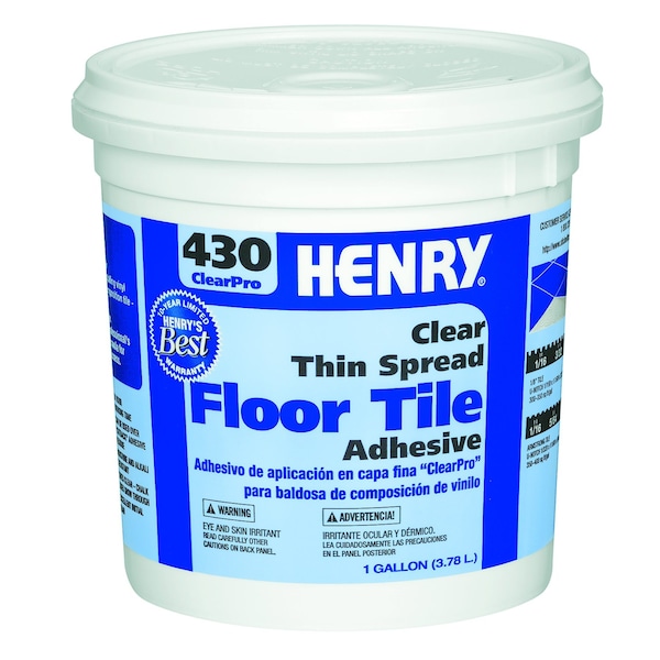 Henry Henry 430 GL ClearPro Thin Spread Floor Tile Adhesive 1 GAL - 430 1 GAL