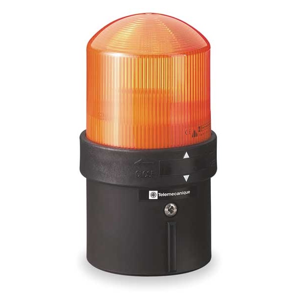 Schneider Electric Tower Light, 70mm, Strobe, Amber - XVBL8G5