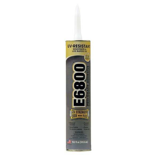 Eclectic Products Hot Melt Adhesive, E6800 Series, Tan, 10.2 oz, Cartridge - 262011
