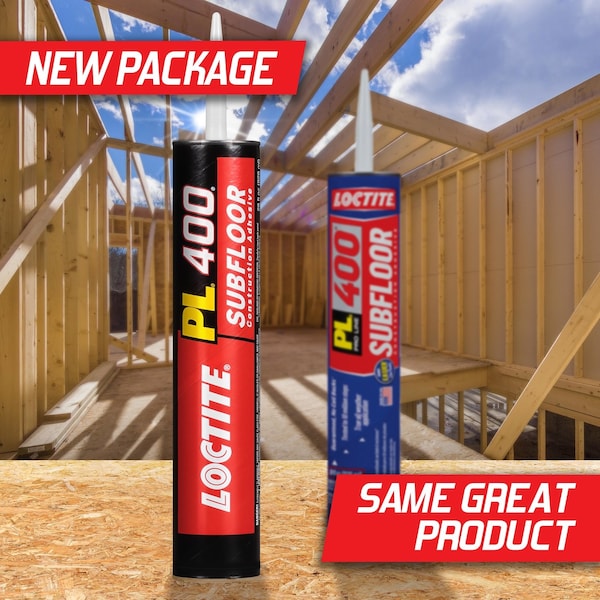 Loctite Loctite PL 400 Subfloor Adhesive Synthetic Rubber Subfloor Construction Adhesive 28 oz - 1602142