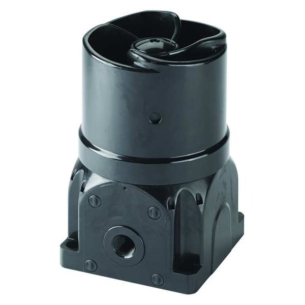 Federal Signal Speaker, Indoor/Outdoor, Surface Mnt, Black - G-SND-MV-D