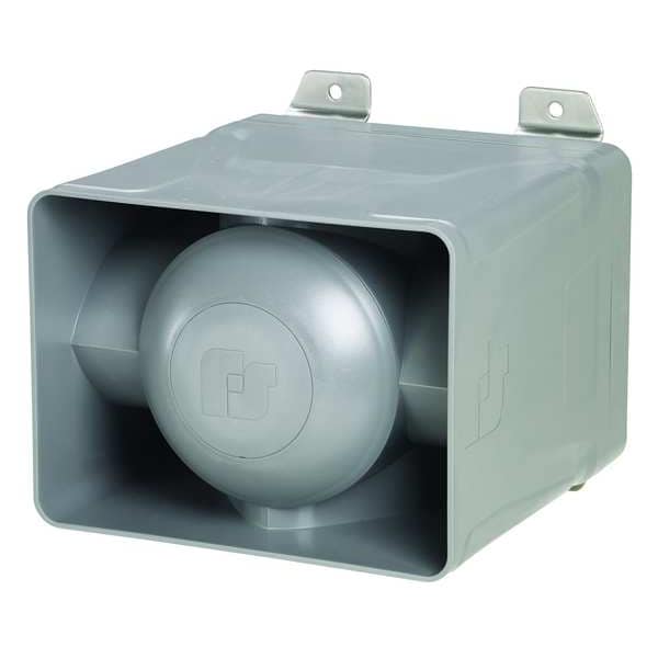 Federal Signal Electronic Horn, Gray, Voltage 120/240VAC - EHORN-120-240