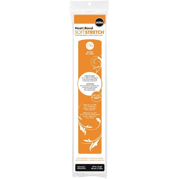 Thermoweb Heatn Bond Ultra Hold Soft Stretch Iron-On Adhesive - 17 in. x 2 yards - 3541