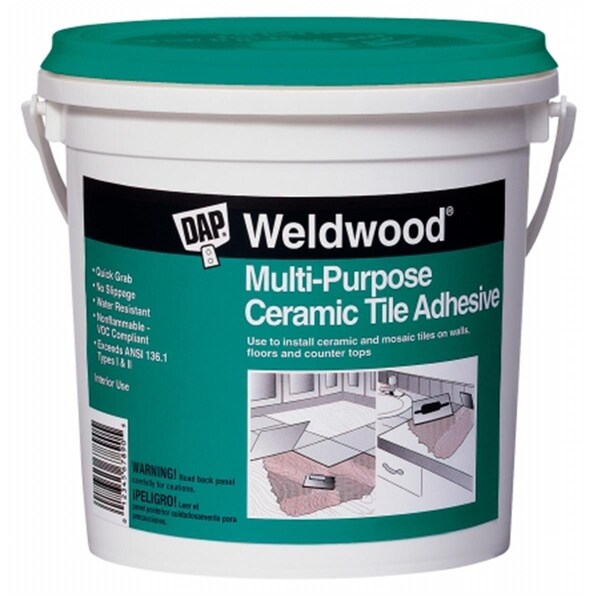 Homestead 1 Quart Weldwood Multipurpose Ceramic Tile Adhesive  25190 - HO3540540