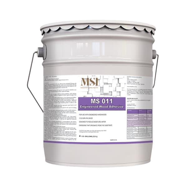 Msi Luxury Vinyl Wood Adhesive, White, 12 in. x 12 in. - ZOR-AD-0102