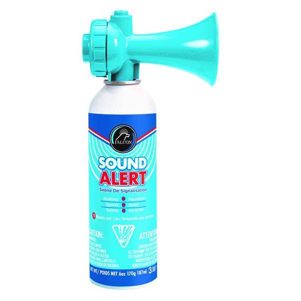 Falcon Safety Personal Safety Horn, 120db, Plastic Horn, Height: 11 in - FSA6