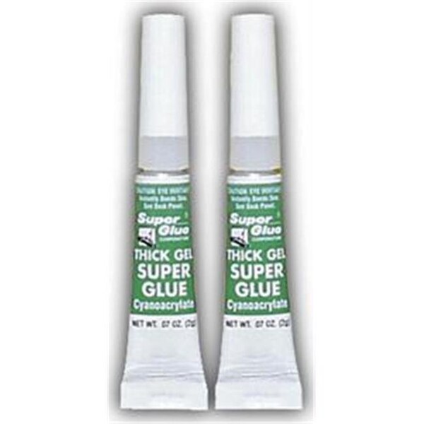 Super Glue Super Glue Sgg22-48 Thick Gel Super Glue Tubes - double Pack - 11710315