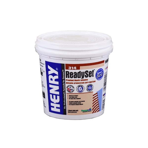 Henry Henry 314 ReadySet Ceramic Tile Adhesive 1 qt - 12255