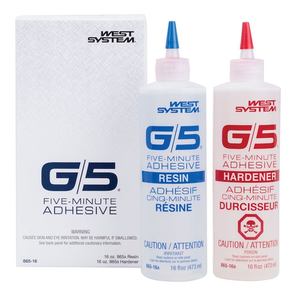 West System West System G/5 High Strength Glue Clear Adhesive Kit 2 pk - 865-16