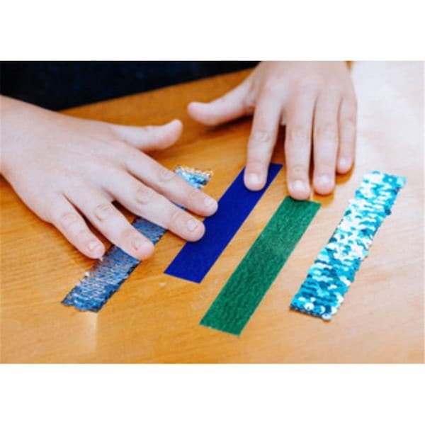 Covered In Comfort Sensory Strips Adhesive, Assorted Color, 12PK - 454