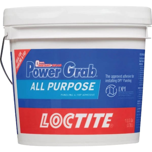 Loctite Power Grab 1 Gal. All-Purpose Paneling & FRP Adhesive - 2082702