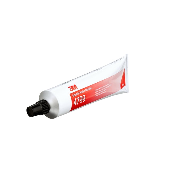 3M Adhesive, 4799 Series, Black, 5 oz, Tube - 4799