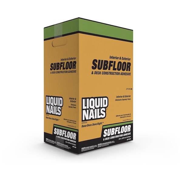 Liquid Nails Liquid Nails Subfloor & Deck Synthetic Rubber Construction Adhesive 28 oz - LNP-602 28