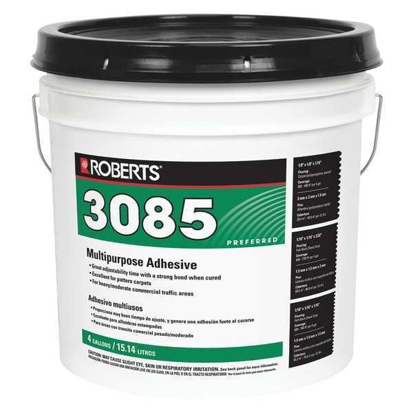 Roberts Contact Cement, 3085 Series, Neutral, 5 gal, Pail - 3085-4