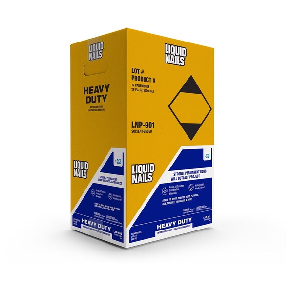 Liquid Nails Liquid Nails Heavy Duty Acrylic Latex Construction Adhesive 28 oz - LNP-901 28