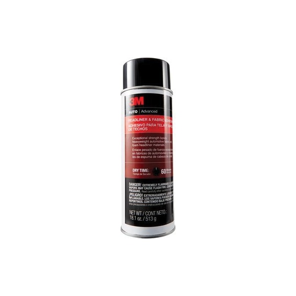 3M 3M Headliner & Fabric Adhesive, 38808, 18.1 oz, Can - 7100258690