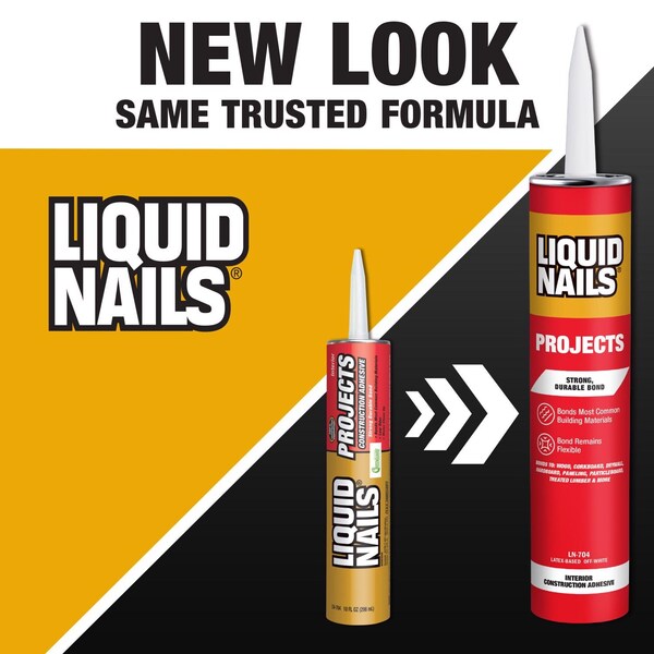 Liquid Nails Liquid Nails Interior Projects Acrylic Latex Construction Adhesive 10 oz - 407678