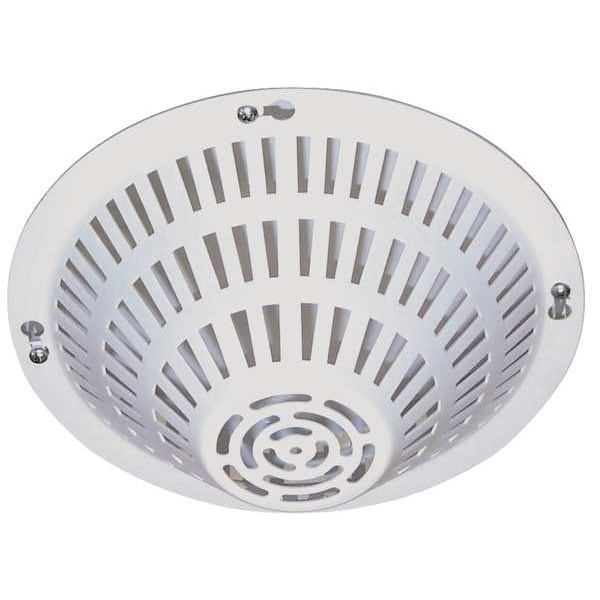 Safety Technology International Smoke Detector Guard, Steel, 9 In D - STI-8200-W