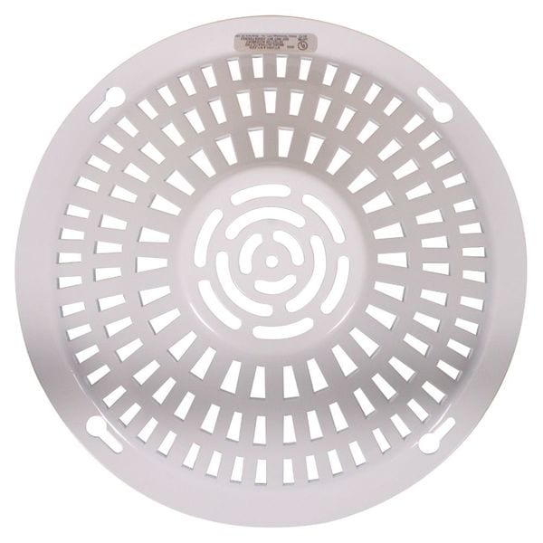 Safety Technology International Smoke Detector Guard, Steel, 9 In D - STI-8200-W