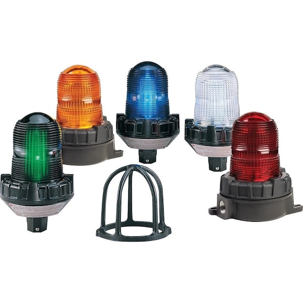 Federal Signal Hazardous Warning Light, LED, Red, 24VAC/DC - 191XL-024R