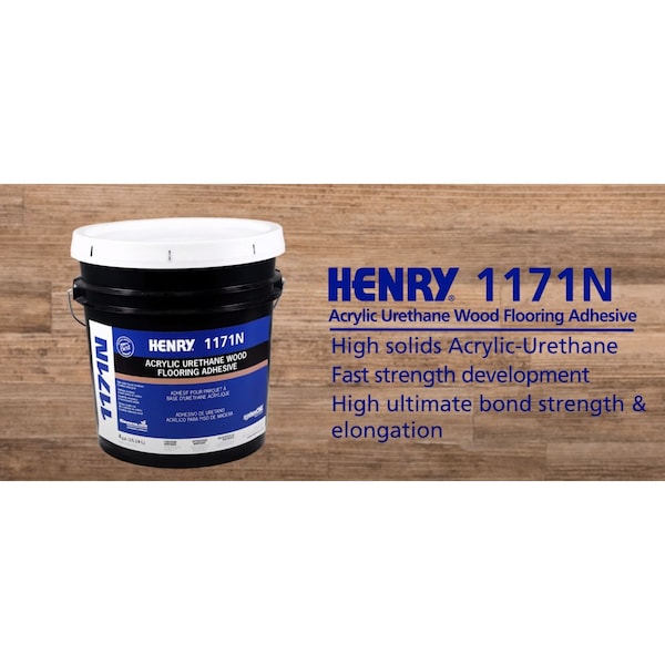 Henry Henry 1171N SureLock Wood Flooring Adhesive 1GAL - 1171N 1GAL