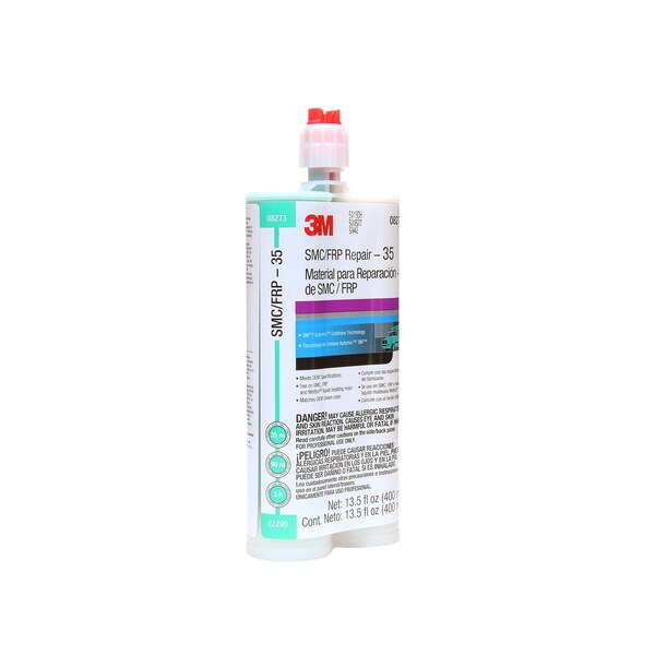3M Floor Adhesive, 8273 Series, Light Beige, 28 oz, Cartridge - 08273