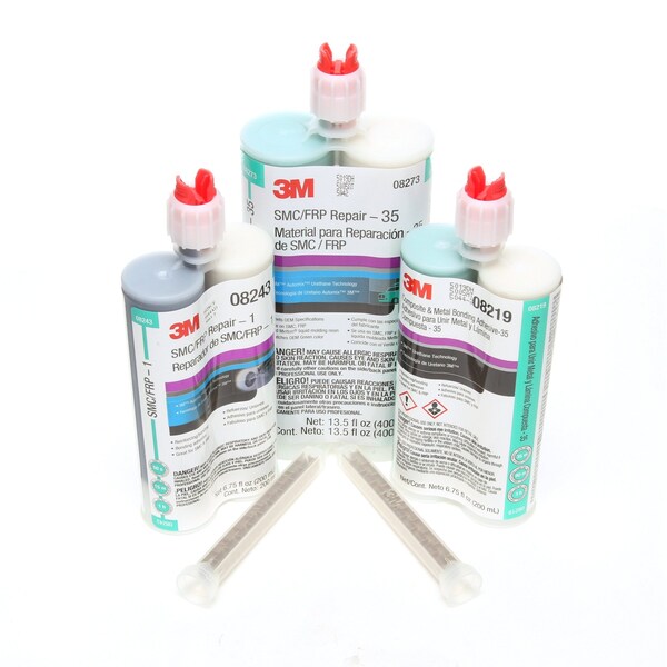 3M Floor Adhesive, 8273 Series, Light Beige, 28 oz, Cartridge - 08273