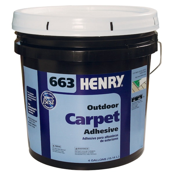 Henry Henry 663 Outdoor Carpet Adhesive 4 GAL - 663 4 GAL