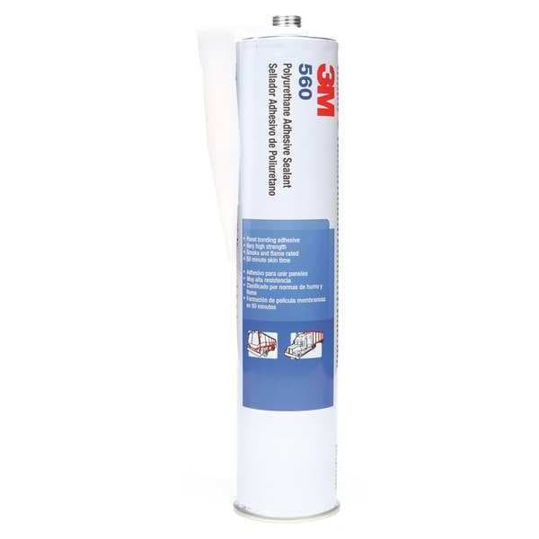 3M Hot Melt Adhesive, 560 Series, Tan, 10 oz, Cartridge - 560