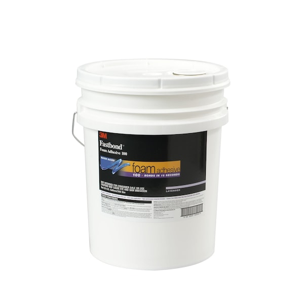 3M Contact Cement, 100NF Series, Neutral, 5 gal, Pail - 100