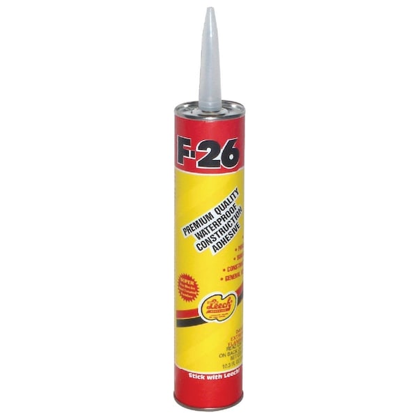 Leech Adhesives Leech F-26 10 Oz. Construction Adhesive - F26-33-12