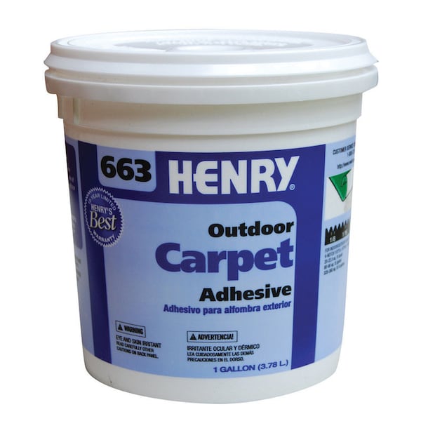 Henry Henry 663 Outdoor Carpet High Strength Latex Beige Adhesive 1 gal - 12185