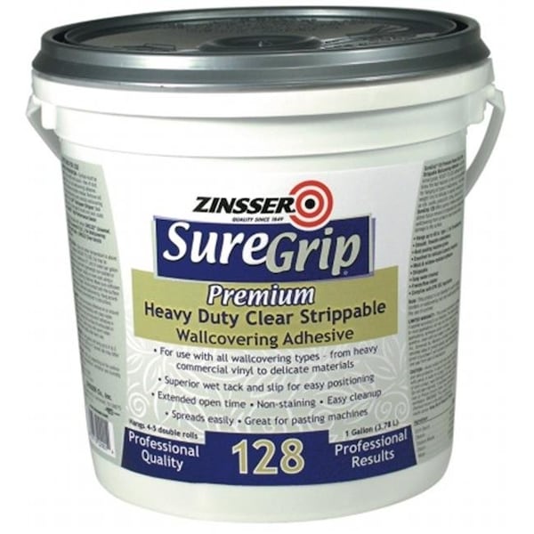 Rust-Oleum Rustoleum 1 Quart Clear SureGrip 122 Heavy Duty Strippable Wall Covering Adhesi - 47719693840
