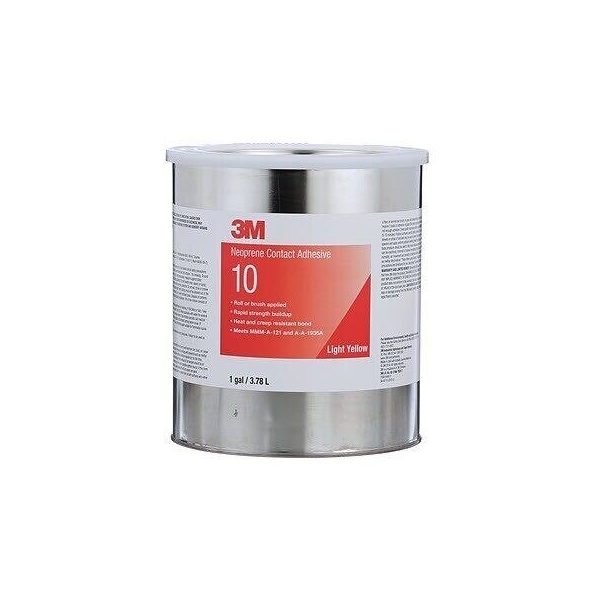 3M Scotch-Weld  Neoprene Contact Adhesive 10 Light Yellow, 1 Gallon - 7000144610