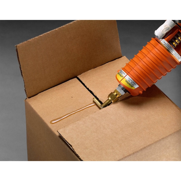 3M Hot Melt Adhesive, Clear, 5/8 in Dia, 8 in L, 35 sec Begins to Harden, 154 PK - 3762