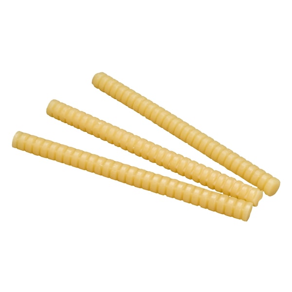 3M Hot Melt Adhesive, Clear, 5/8 in Dia, 8 in L, 35 sec Begins to Harden, 154 PK - 3762