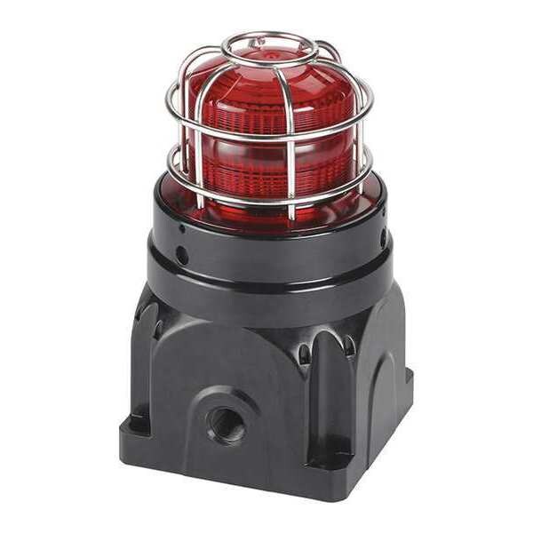 Federal Signal Strobe Light, Red, Xenon, 0.34A, Brckt Mnt - G-STR-230-T-R