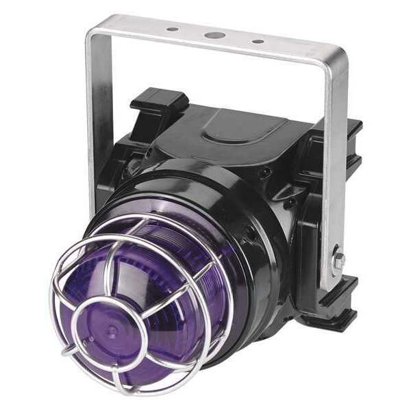 Federal Signal Strobe Light, Magenta, Xenon, 0.45A, 120VAC - G-STR-120-T-M