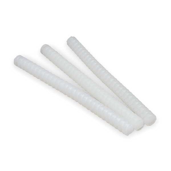 3M Glue, White, 5/8 in Dia, 8 in L, 40 sec Begins to Harden, 154 PK - 3764