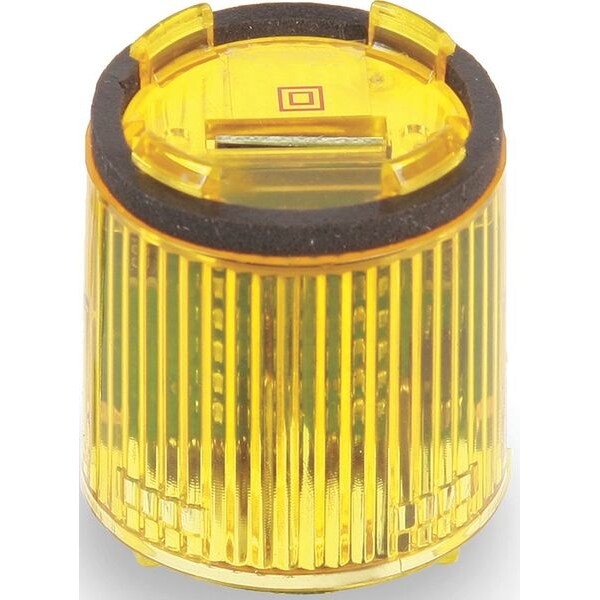 Edwards Signaling Tower Light LED, Steady, 24VDC, 36mm, Ylw - 236LEDSY24AD
