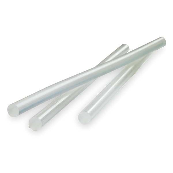 3M Adhesive Kit, Clear, 1/2 in Dia, 12 in L, 50 sec Begins to Harden, 143 PK - 3792