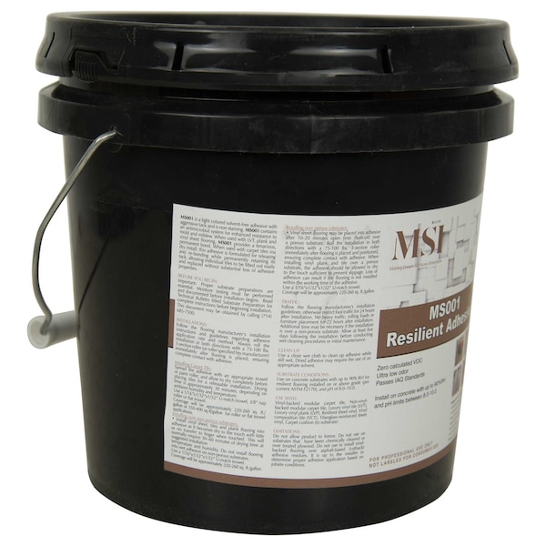 Msi 1 Gal. Universal Pressure Sensitive Luxury Vinyl Adhesive (Approximately 220-260 Sq. Ft./Gal) - ZOR-AD-0101