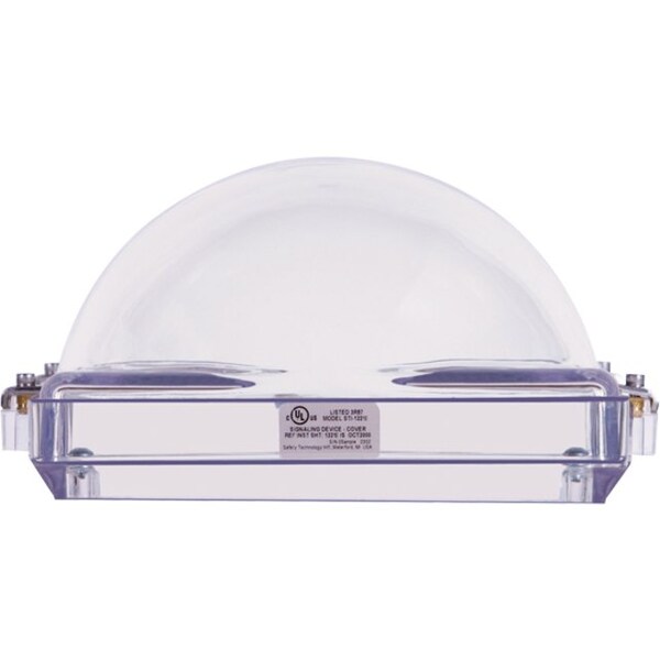 Safety Technology International Audible and Strobe Guard, Flush, 4inD - STI-1221E
