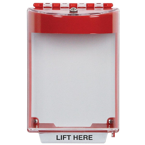 Safety Technology International Pull Station Cover w/Horn, Surface, 4inD - STI-13220NR
