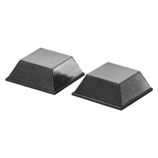 Bookazine 1167 0.75 x 0.75 in. Adhesive Backed Rubber Door Pads - TI2105722
