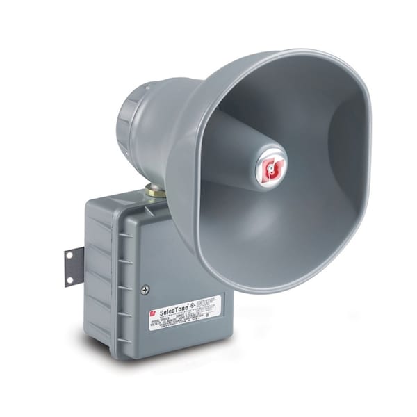 Federal Signal Signaling Device, 24VDC, 0.67 AC, Gray - 300GCX-024