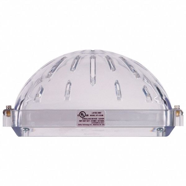Safety Technology International Audible and Strobe Guard, Flush, 4inD - STI-1210E