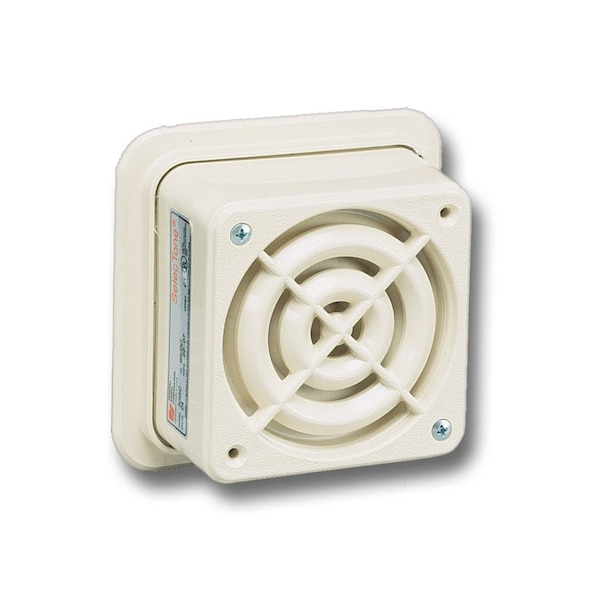 Federal Signal Signaling Device, 120VAC, 0.04 AC, White - 50GC-120BG