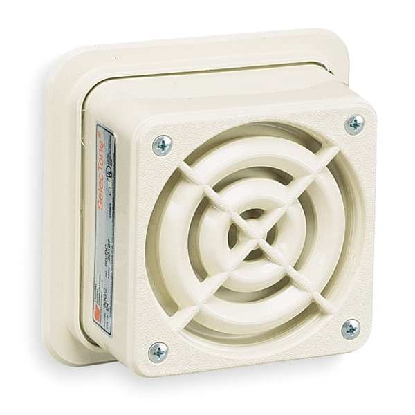 Federal Signal Signaling Device, 120VAC, 0.04 AC, White - 50GC-120BG