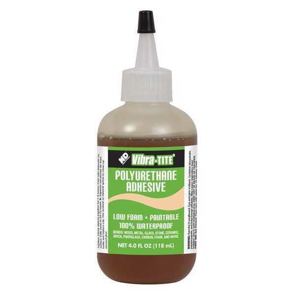 Vibra-Tite Construction Adhesive, 989 Series, Light Brown, 8 oz, Bottle - 98904